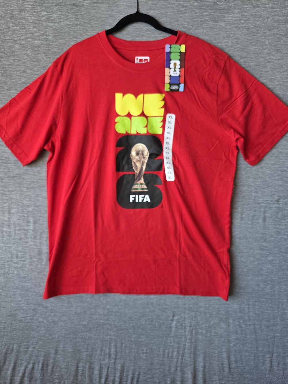 FIFA World Cup Red Graphic Tee - "We Are" 2026